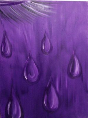 Purple tears